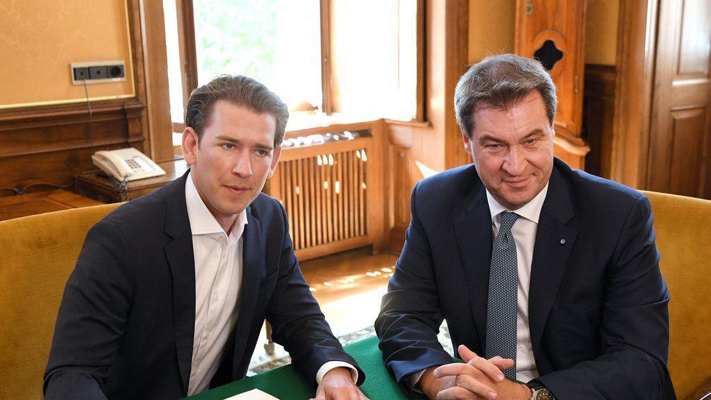 Regierungstreffen in Linz