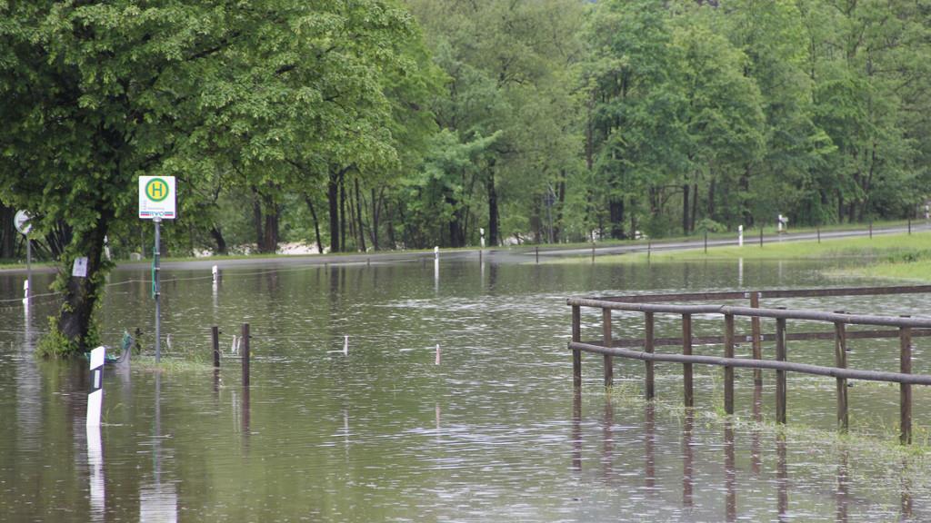 Hochwasser im Raum Berchtesgaden