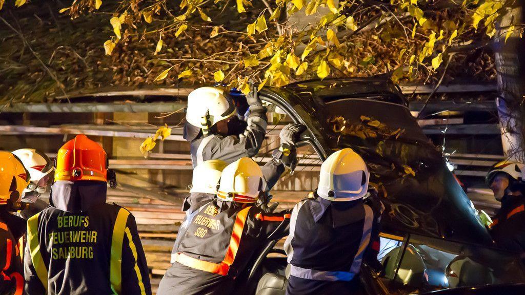Schwerer Verkehrsunfall in Maxglan