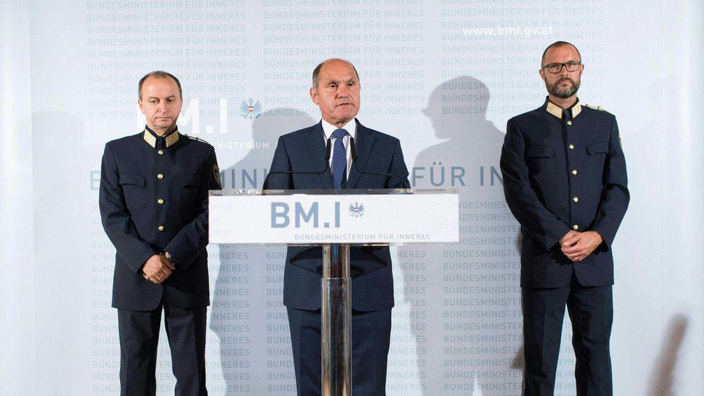 Doppelmord in Linz: Pressekonferenz im Innenministerium