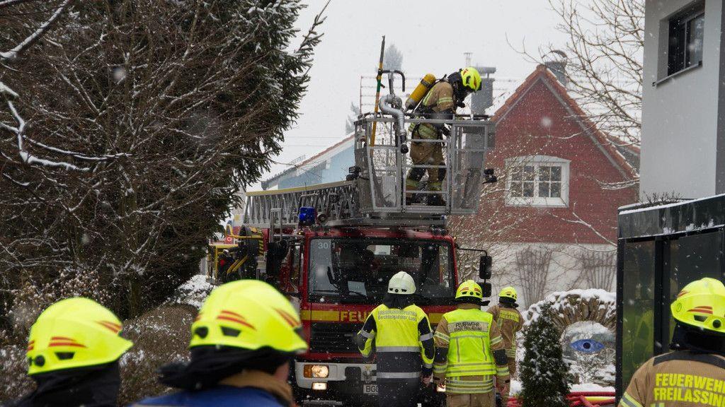 Wohnhausbrand in Freilassing