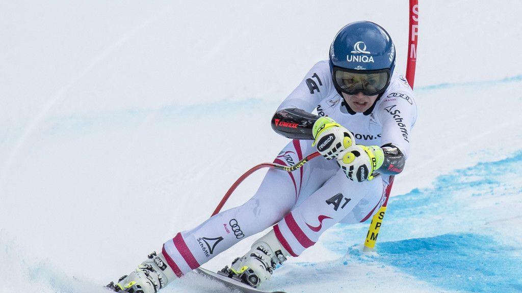 Alpine Kombination: Super-G in Lenzerheide
