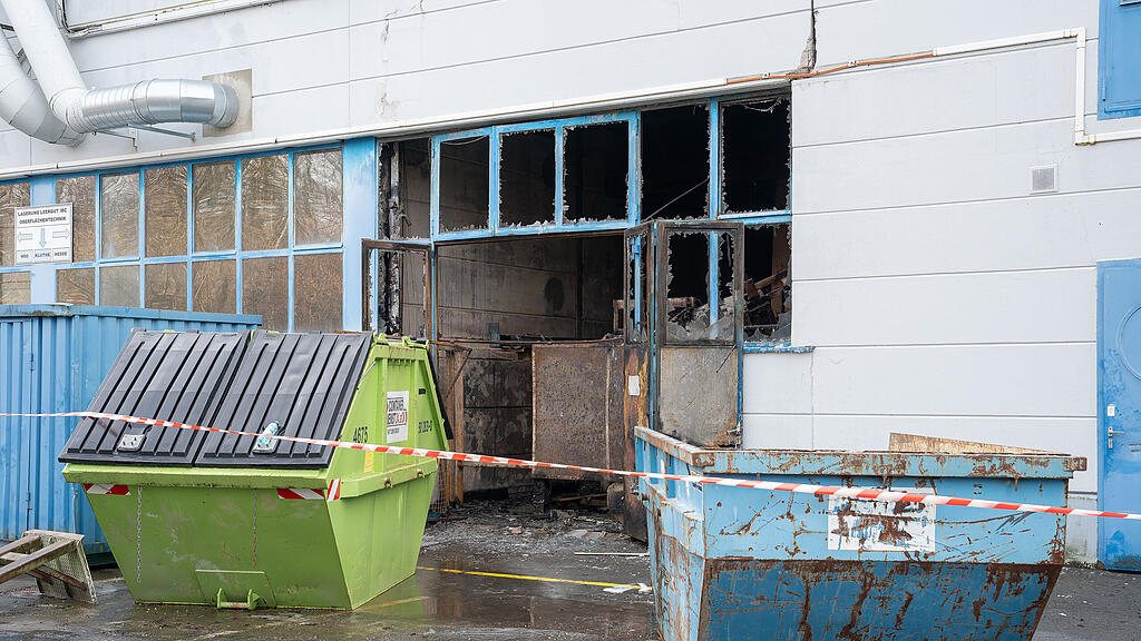 Großbrand bei Maco III