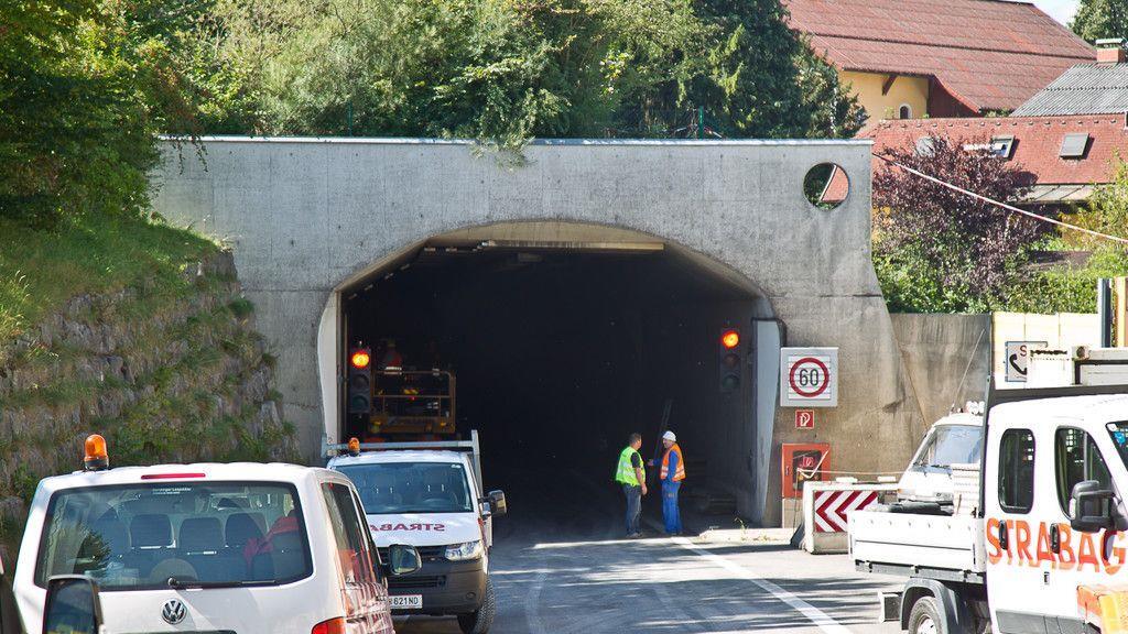 Lieferinger Tunnel: Sanierung der zweiten Röhre begonnen