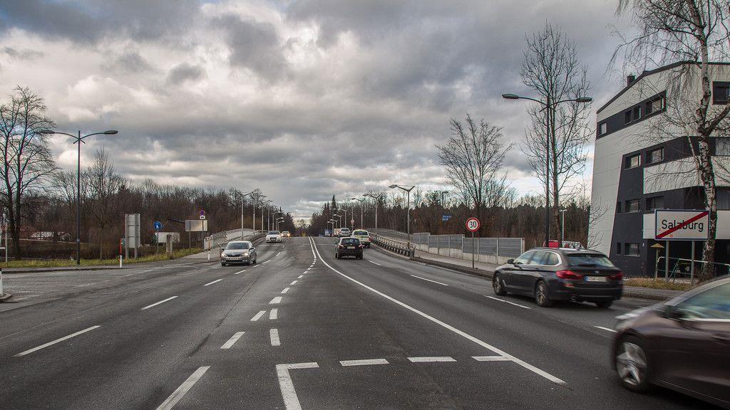 Grenzübergang Freilassing: Container entfernt