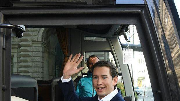 Sebastian Kurz startet ins Wahlkampffinale