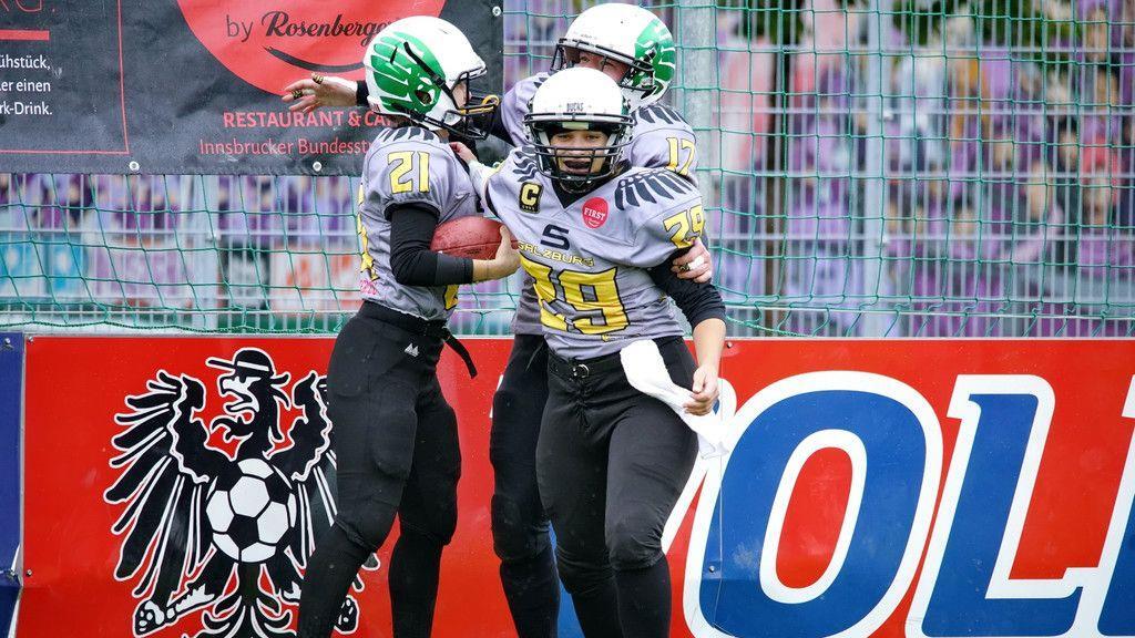 AFL: Salzburg Ducks vs. Schwaz Hammers 32:6