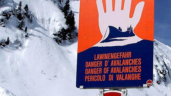 Zahl der Lawinenunfälle nimmt zu