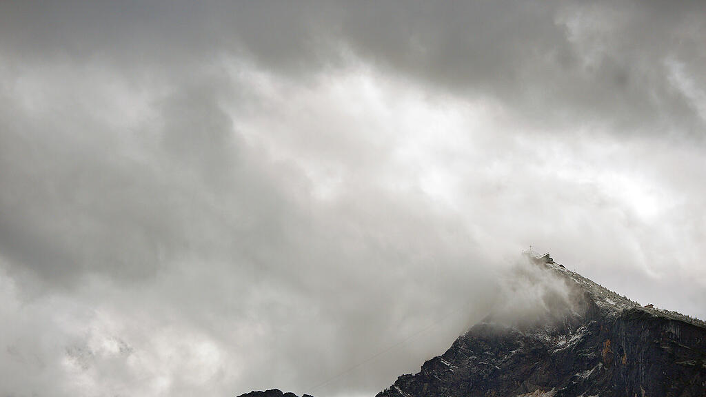 Untersberg, Wolken, Herbst