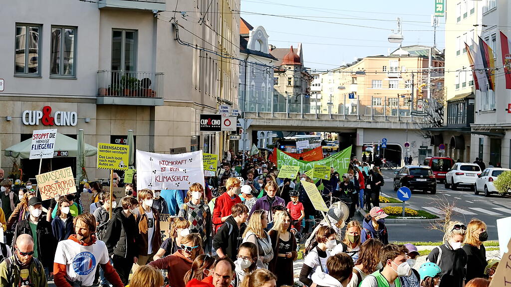 Klimastreik in Salzburg