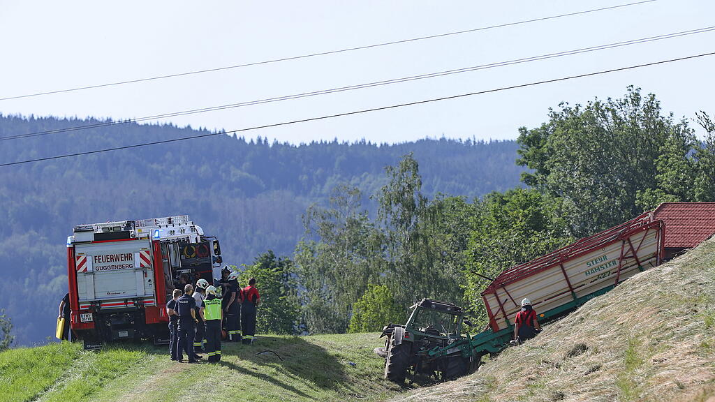 Traktorunfall