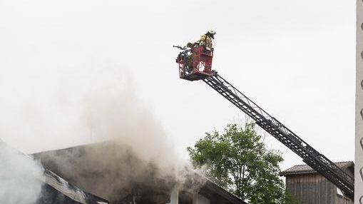 Haus in Neumarkt in Flammen I