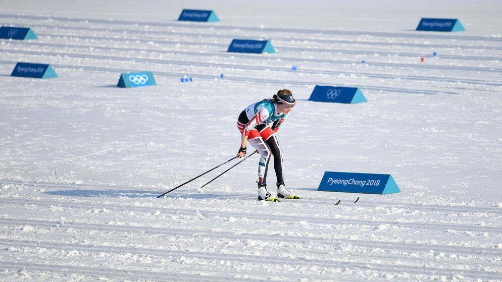 Olympia: Teresa Stadlober beim 30 km Langlauf