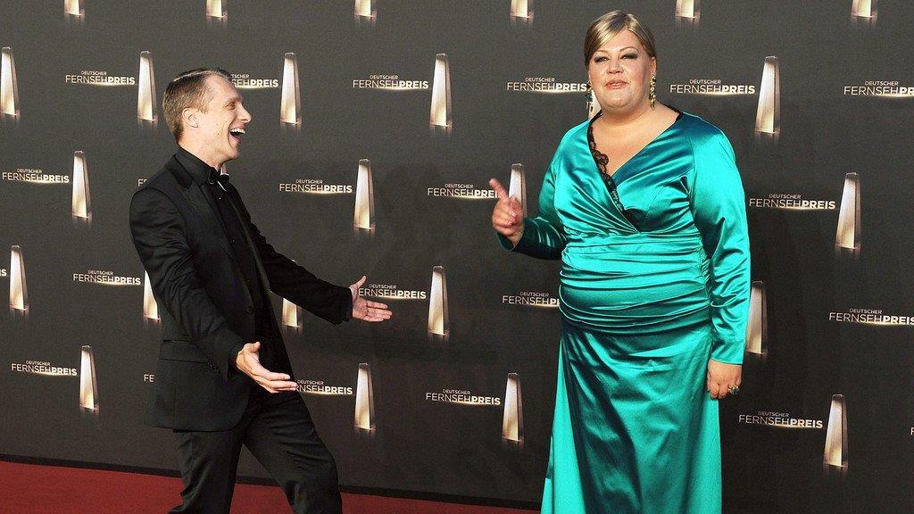 Pocher und Sylvie van der Vaart: Deutscher Fernsehpreis 2013