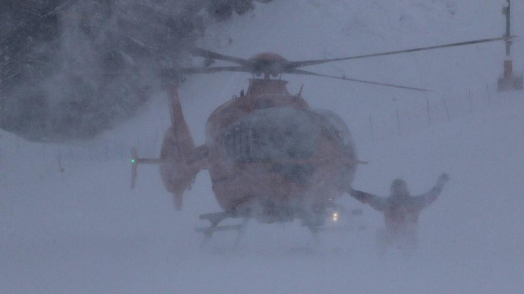 Skiunfall am Götschen