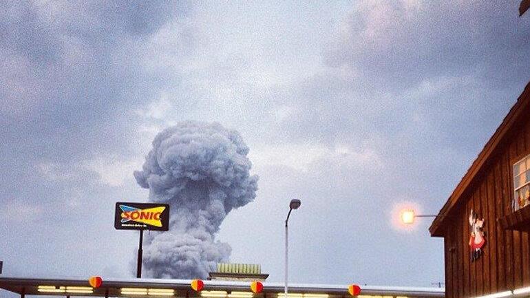 Tote bei Explosion in Düngerfabrik in Texas