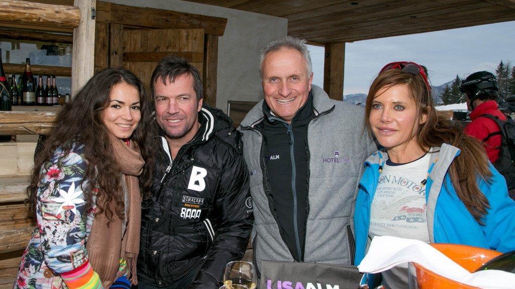 Lothar Matthäus feiert ab