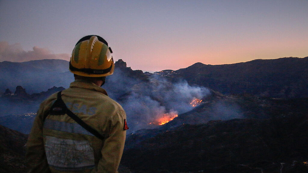 Gran Canaria, Waldbrand, Spanien