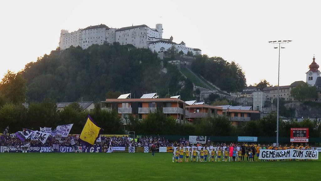 Fan-Marsch zum Stadtderby