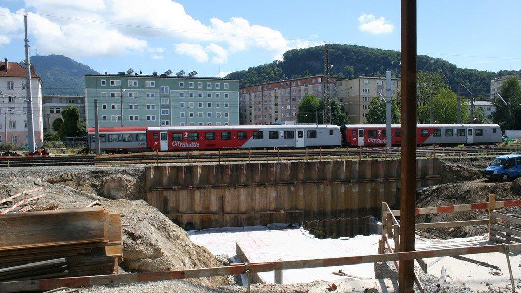 Bilder der Baustelle