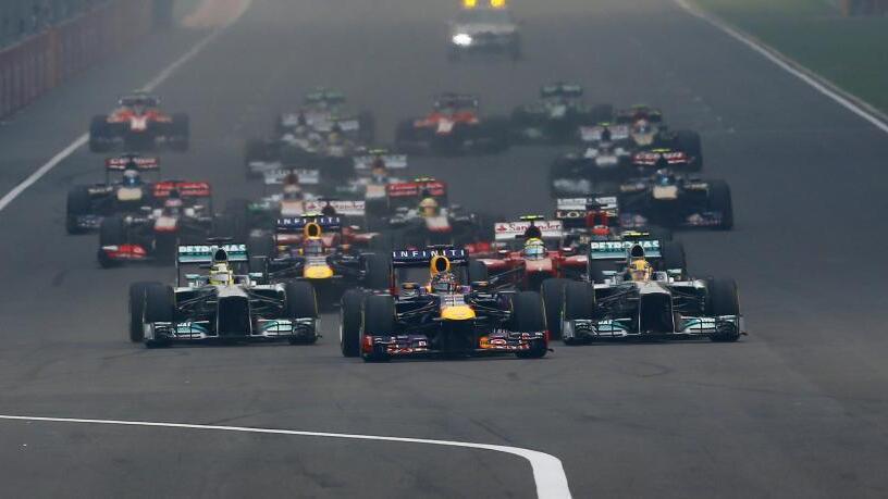 Formel 1: Vettel holte sich mit Sieg in Indien vierten WM-Titel