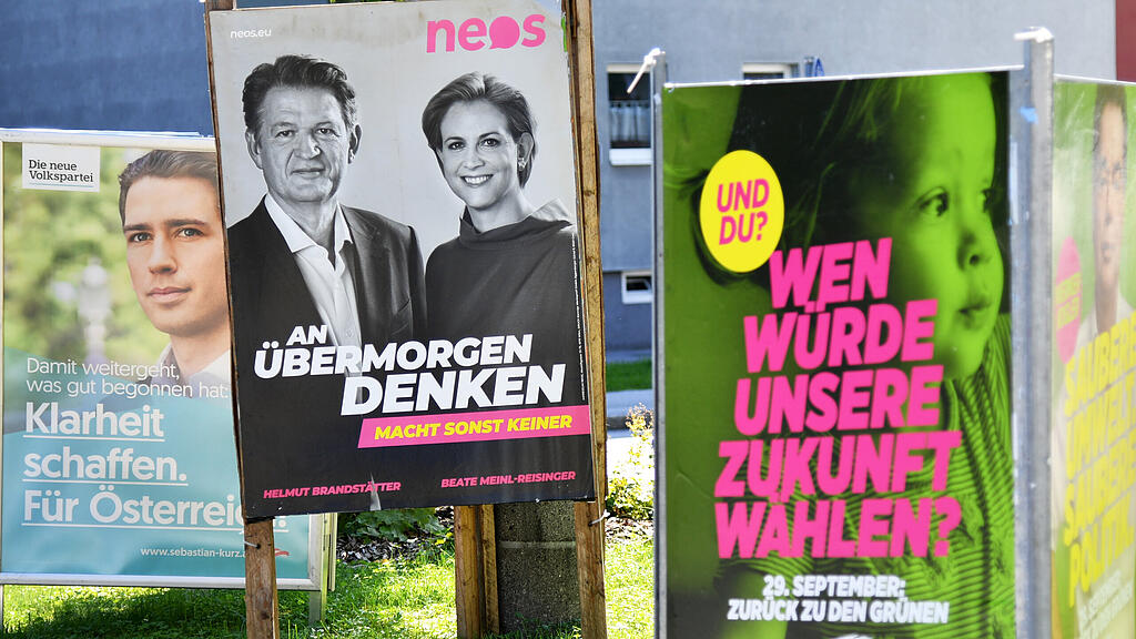 NR-Wahl: Wahlplakate Salzburg