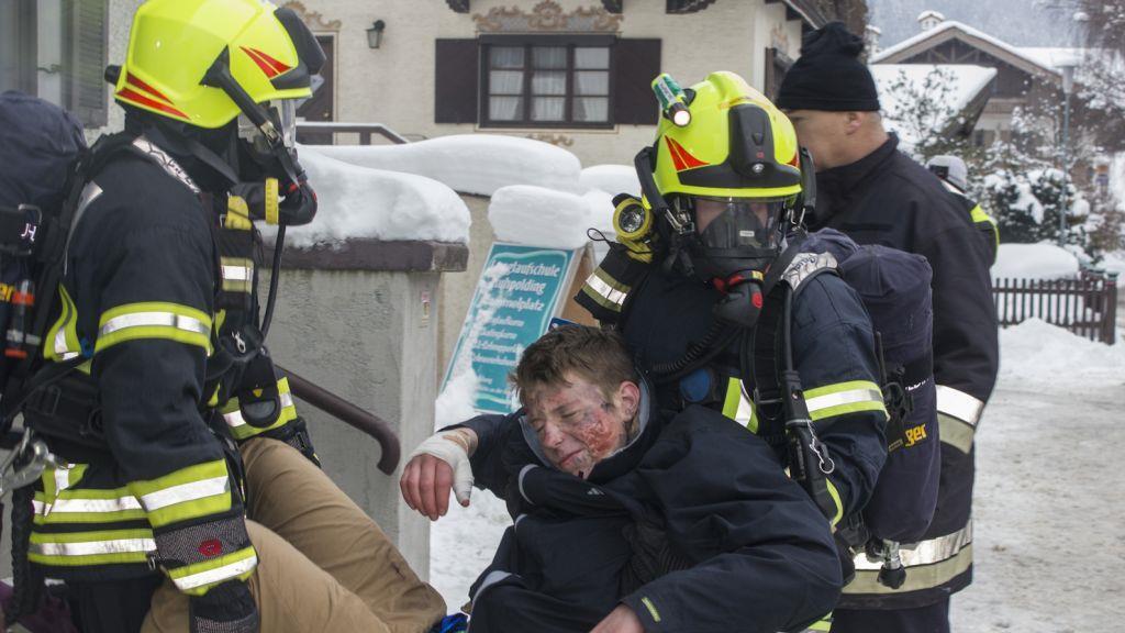 Bilder der Übung in Ruhpolding