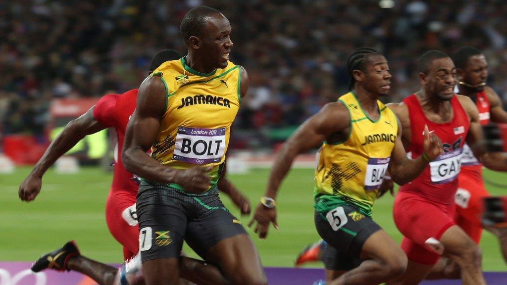 Usain Bolt in 9,63 Sekunden erneut 100-m-Olympiasieger