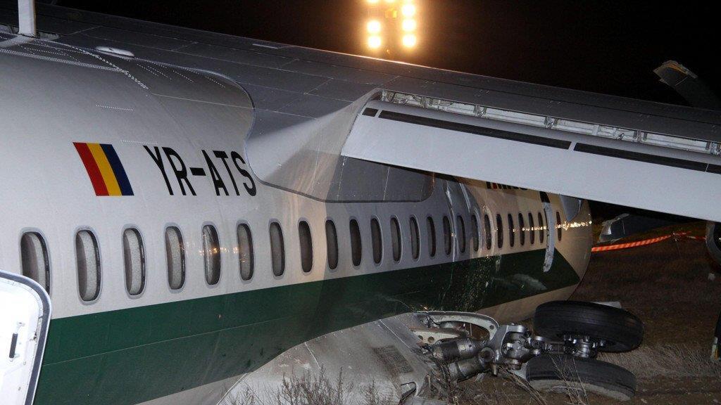Carpatair-Bruchlandung in Rom