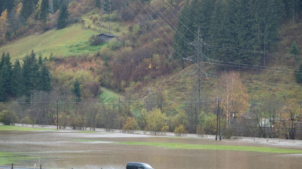 Überflutungen in Bad Hofgastein