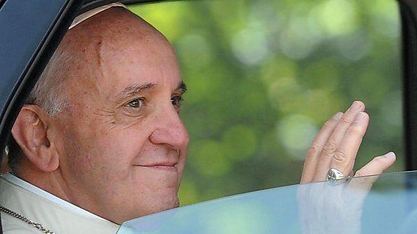 Papst Franziskus zeigt keine Angst