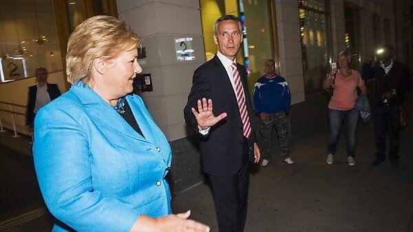 Erna Solberg dürfte neue Regierungschefin werden