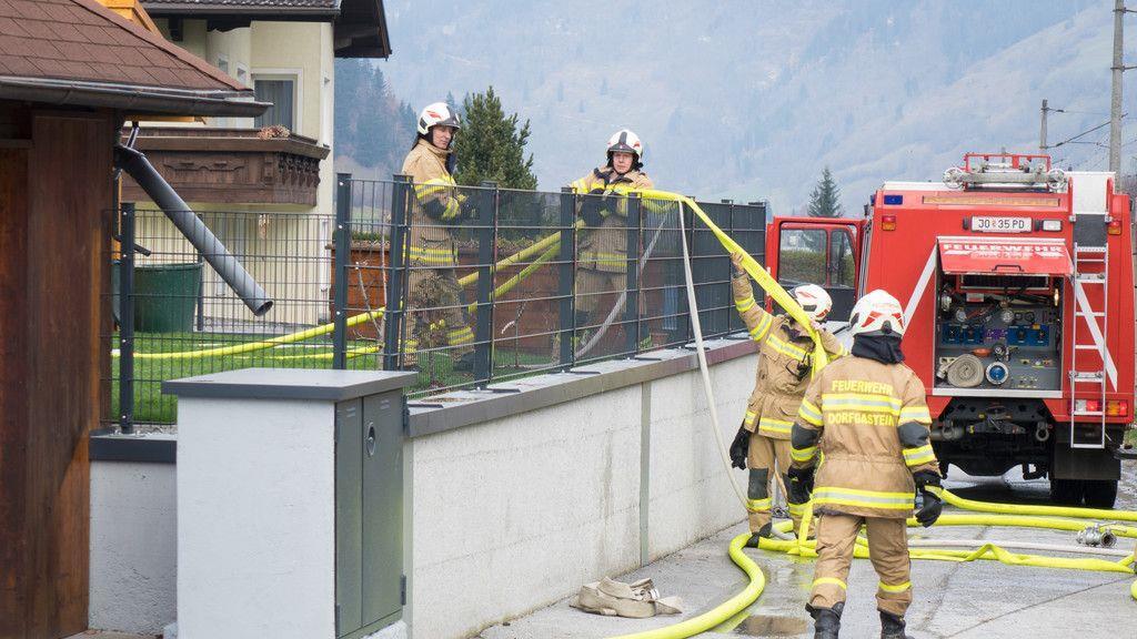 Alarmstufe 2: Brand in Dorfgastein