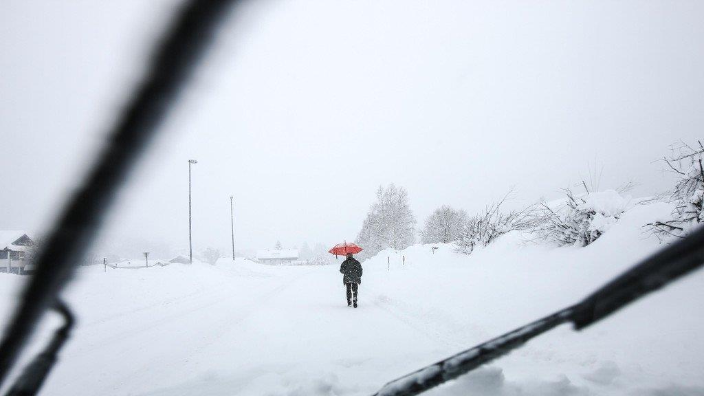 Extreme Schneemassen in Osttirol