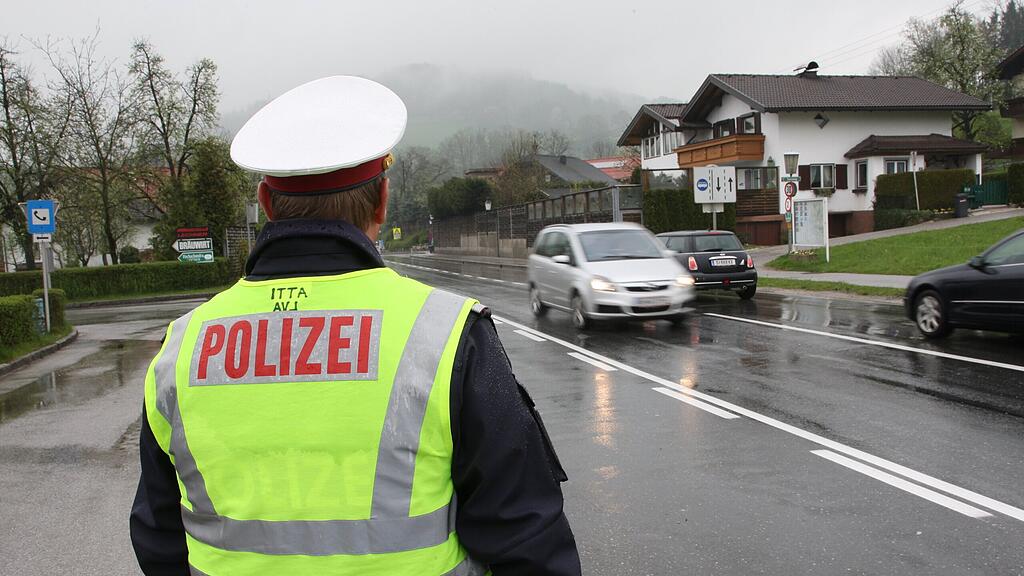 Die Salzburger Polizei war landesweit im Einsatz.