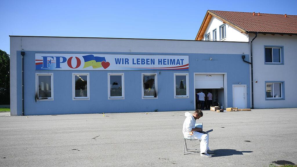 Brandanschlag, FPÖ-Zentrale NÖ