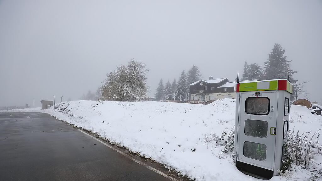 Wintereinbruch Gaisberg
