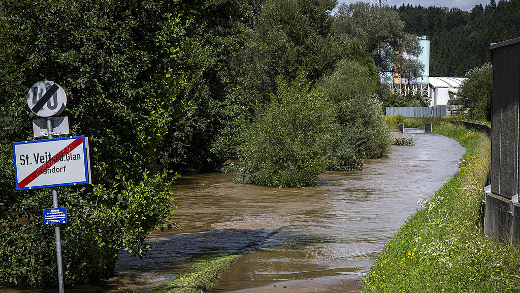 Unwetter in Kärnten