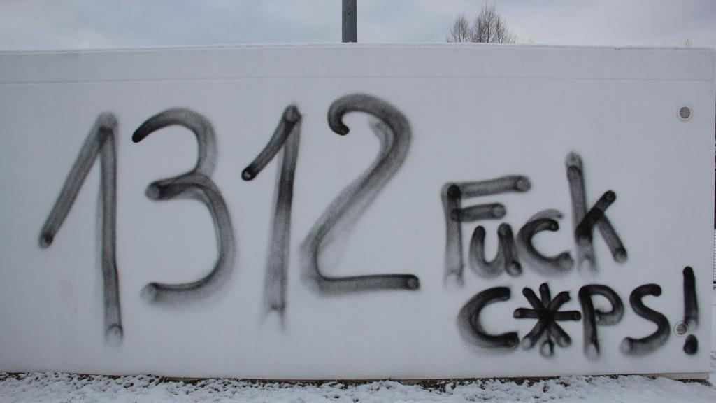 Vandalismus in Bürmoos