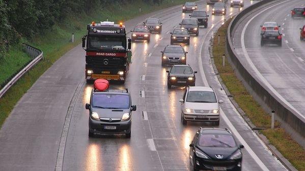 Staubilder auf der A10