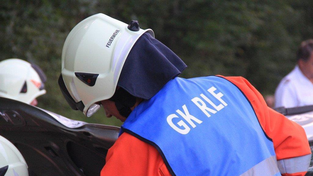 Bilder vom Pkw-Überschlag