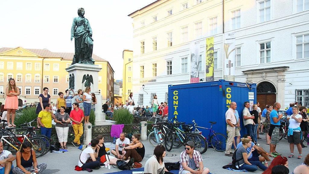 Xavier Naidoo live auf dem Residenzplatz
