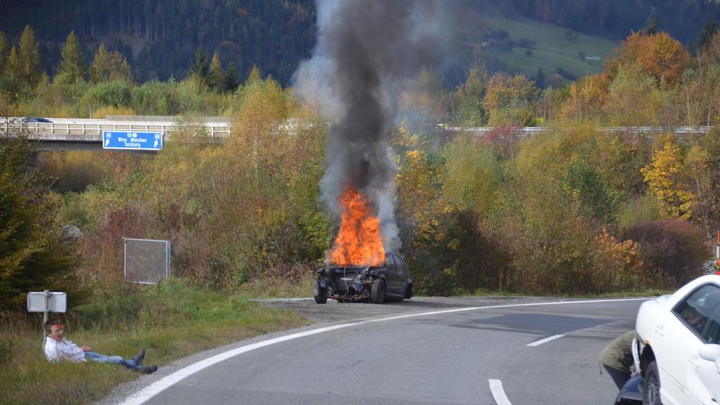 Gefahrgutübung auf der Tauernautobahn I