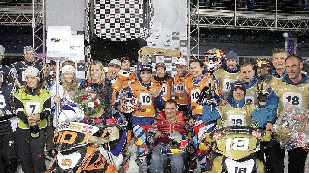 Siegerehrung bei Snow Mobile