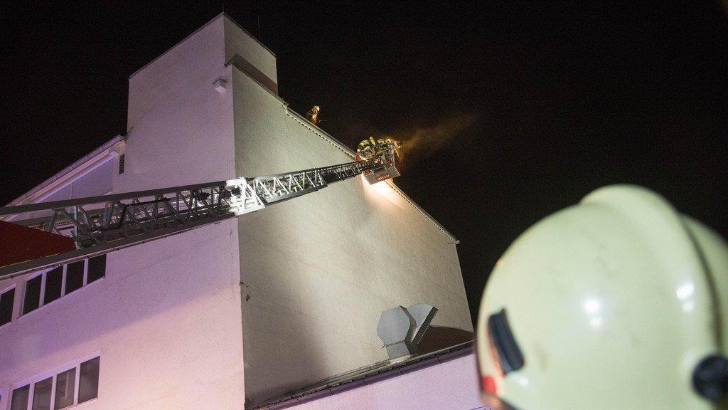 Brand bei Salzburg Schokolade in Grödig, II