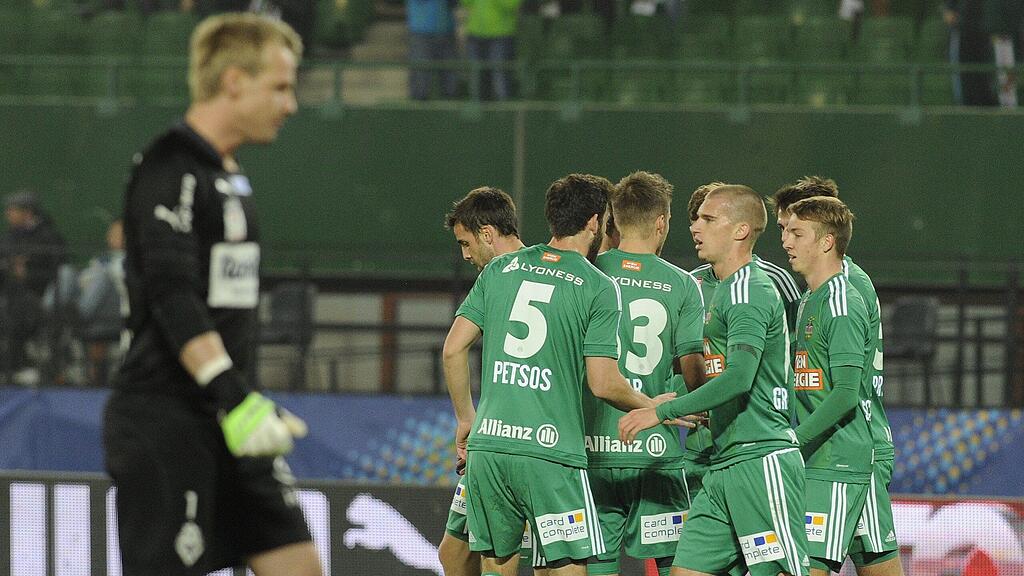 Austria Salzburg verliert deutlich im Cup gegen Rapid Wien.