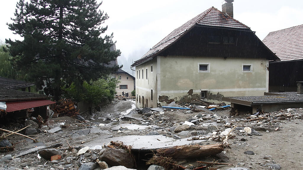 Unwetter in Kärnten