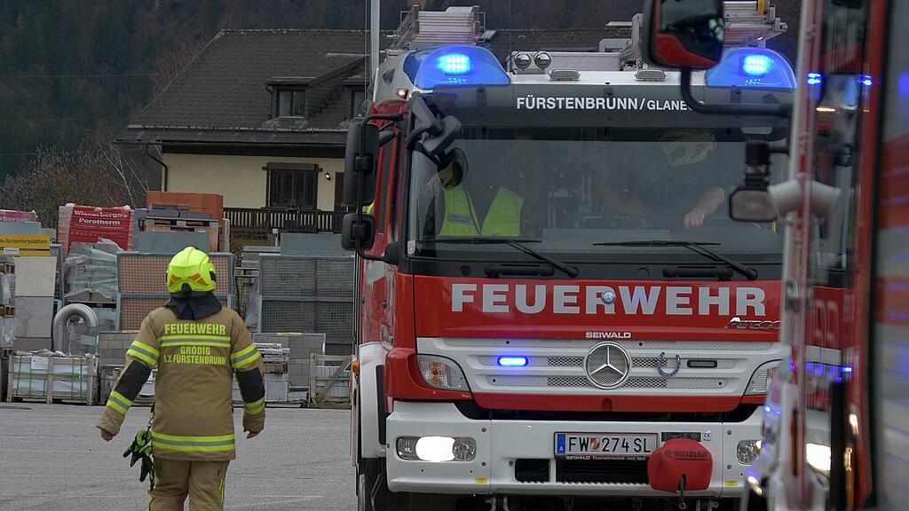 Containerbrand in Grödig