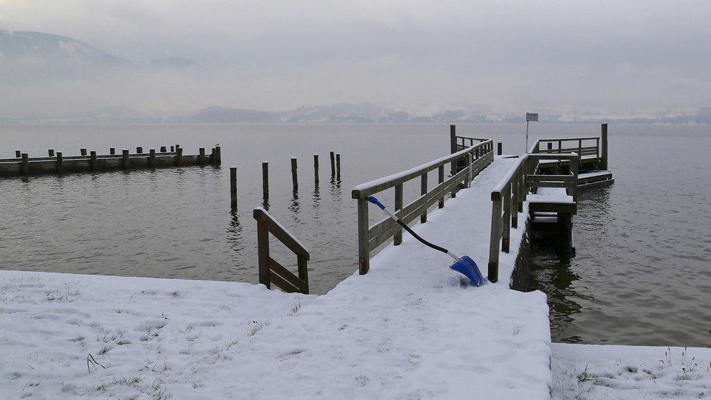 Polizeieinsatz am Traunsee