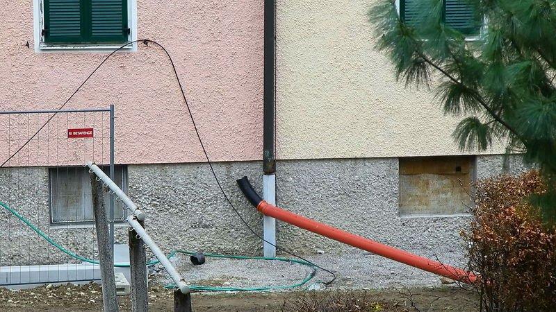 Dachrinnen gestohlen